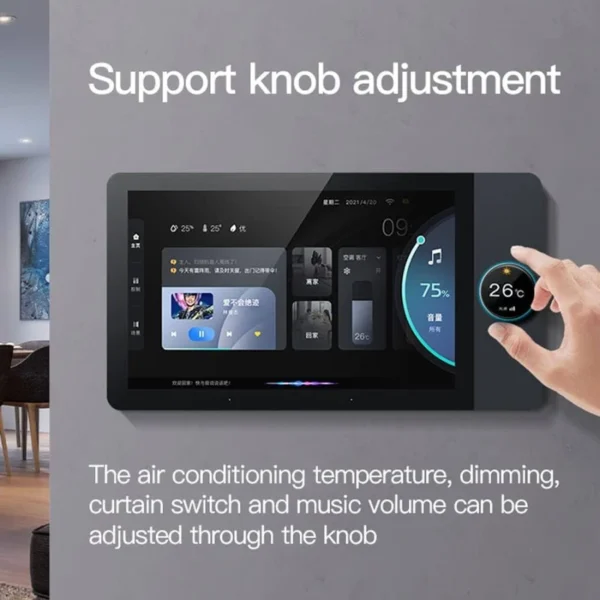 Smart Home Control Panel – 10 Inch Touch Screen Integrated Controller with Tuya App Support